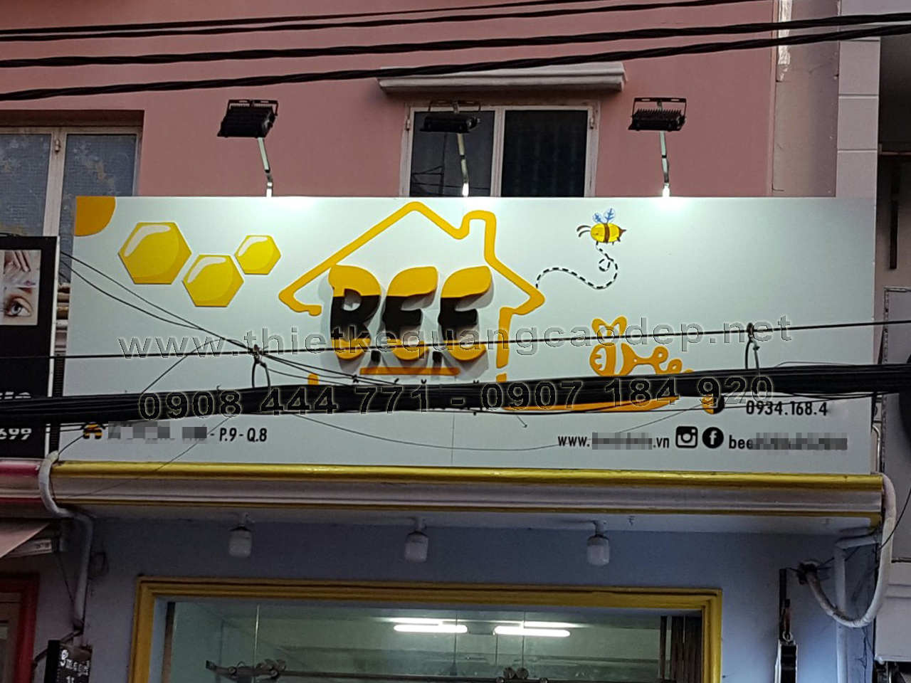 thi công bảng hiệu đẹp giá rẻ