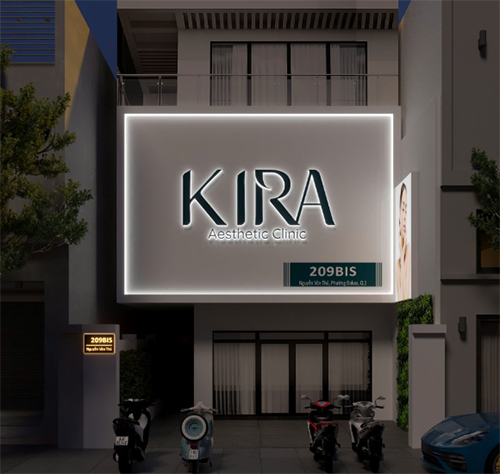 bảng hiệu Nha Khoa KIRA 2