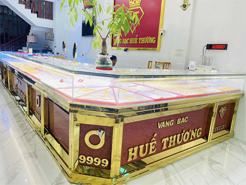 BẢNG HIỆU TIỆM VÀNG HUẾ THƯƠNG