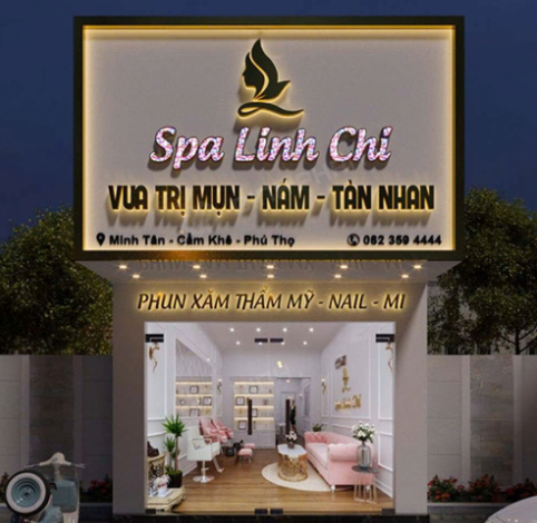 Bộ sưu tập mẫu biển quảng cáo ngành spa