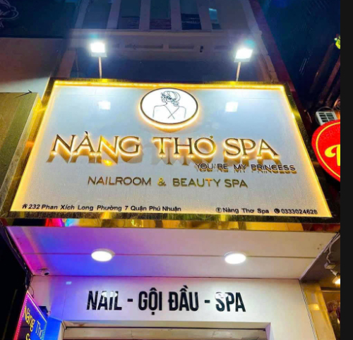 biển hiệu ngành spa 2