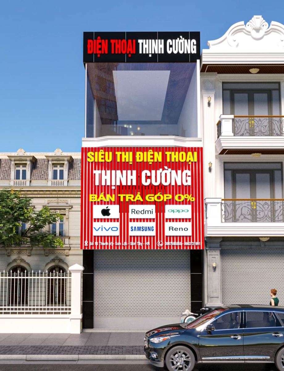 Bảng hiệu Shop Điện Thoại