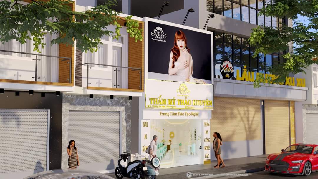 Bảng hiệu Spa Thẩm Mỹ Đẹp Thảo Khuyên