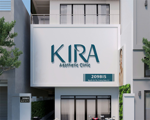 bảng hiệu Nha Khoa KIRA