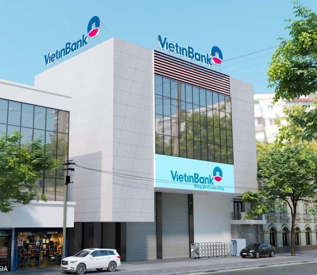 Bảng hiệu Ngân Hàng VietinBank