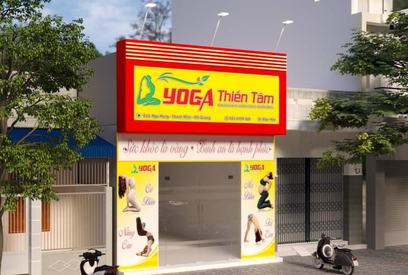 Bảng hiệu YOGA