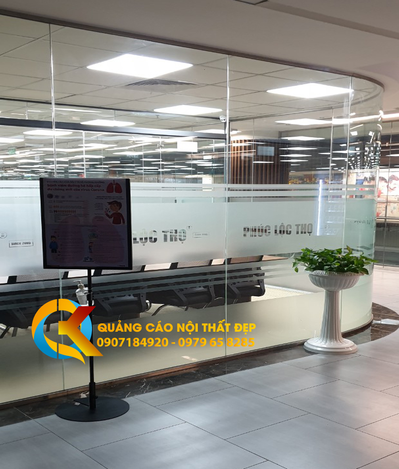 Dán decal văn phòng