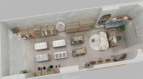 thiết kế Shop thời Trang Nam